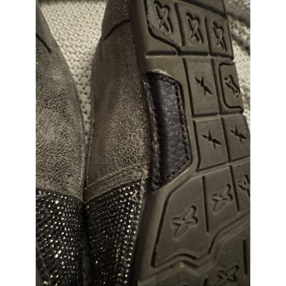 Bobs By Skechers Pewter Memory Foam Slip On Shoes 32879 Women's Size 7 Luxe - Picture 7 of 8